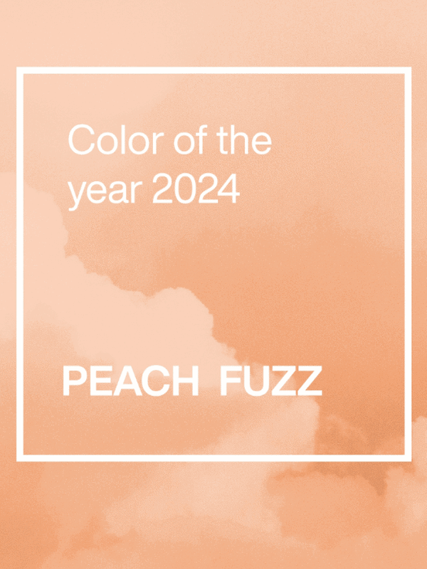 Pantone Colour of the Year: Peach Fuzz