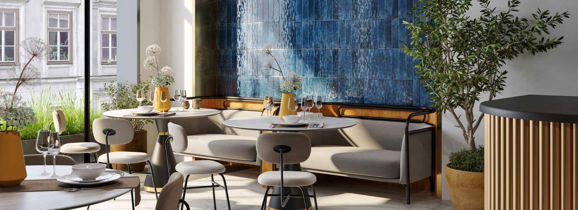 Creative Surface Designs with Different Ceramic Tile Sizes