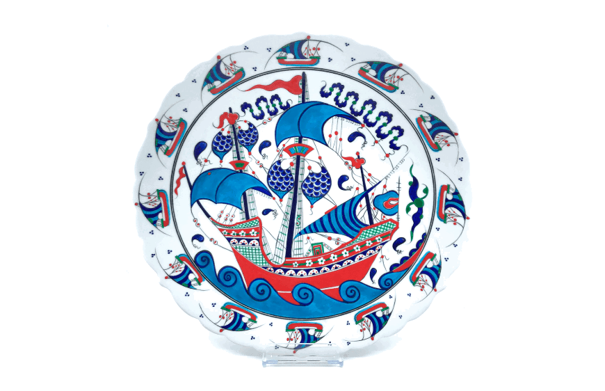 mehmet gursoy turk cini sanati iznik tabak