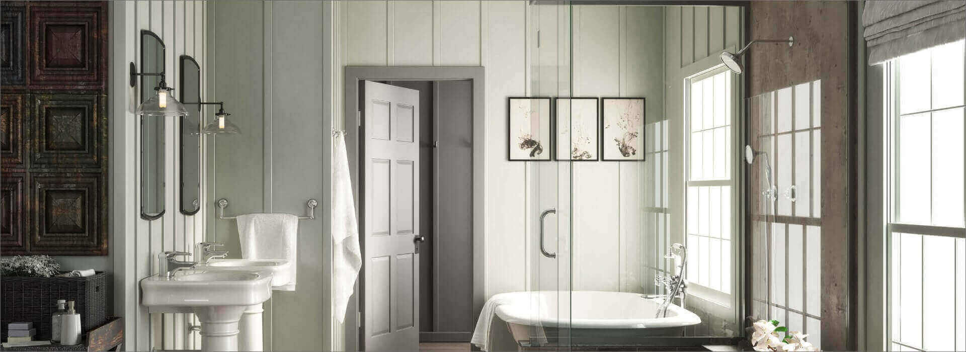 New Year Touches for Provençal-Style Bathrooms
