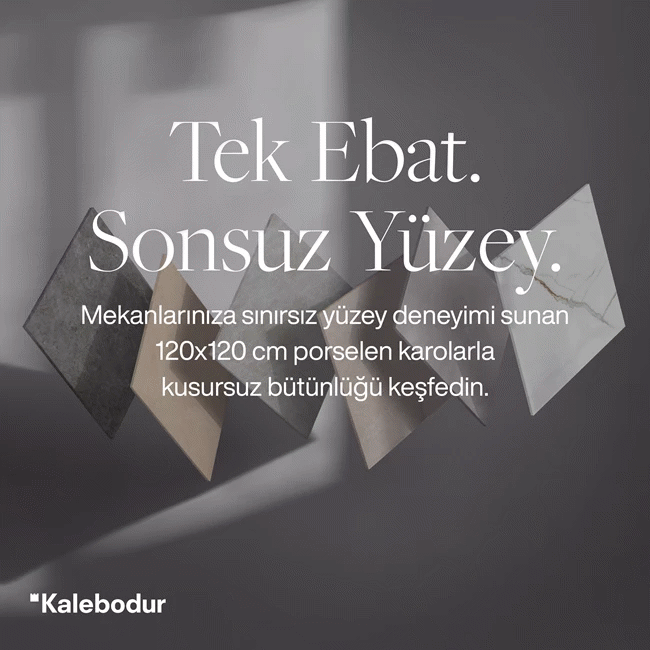 KALEBODUR’DAN MİMARİDE ÖLÇEKLERİ DEĞİŞTİREN YENİLİK