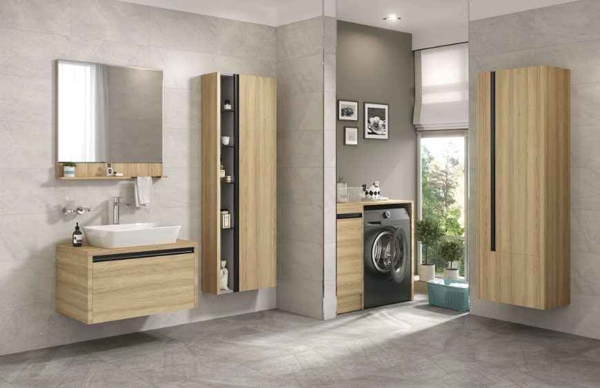 kaleseramik kale banyo vista serisi banyo mobilyalari